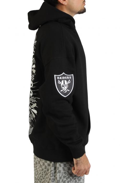 Las Vegas Raiders Dia De Muertos Hoodie  Black