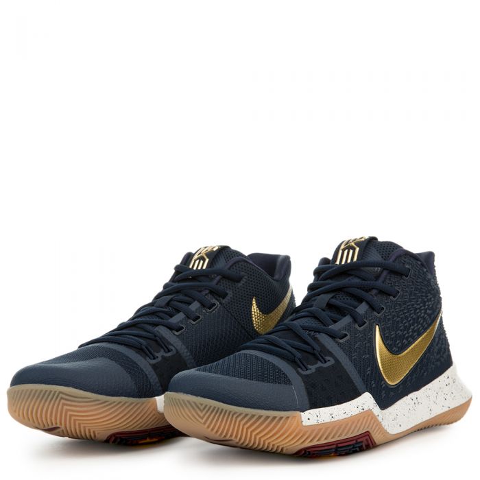 KYRIE 3 OBSIDIAN/METALLIC GOLD-SUMMIT WHITE