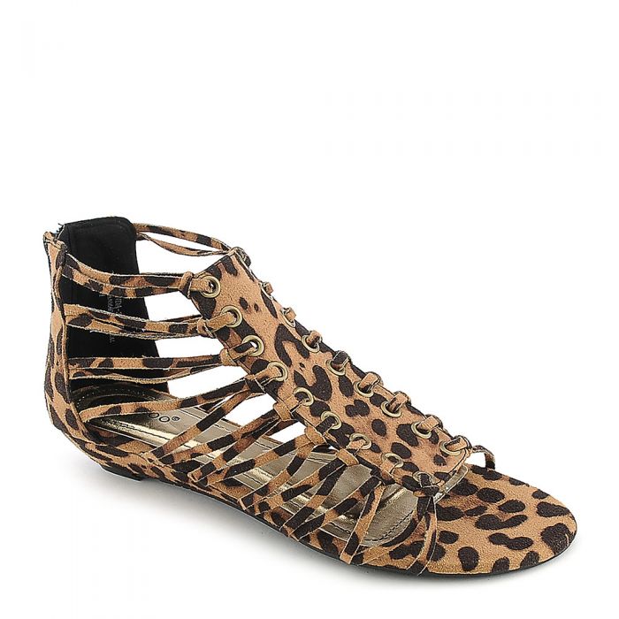 Dalinda-34 Strappy Sandal Leopard Print Leopard Print
