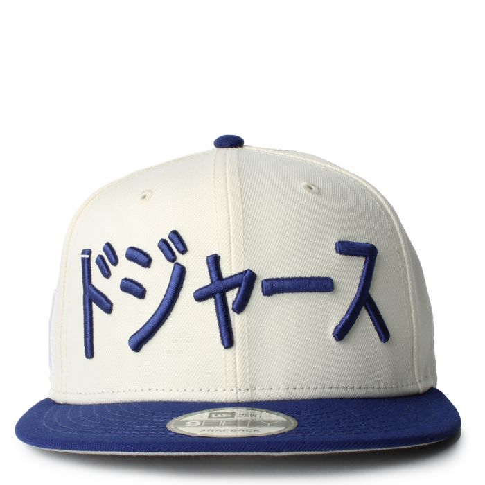 new era los angeles dodgers kanji japan edition 9fifty snapback hat