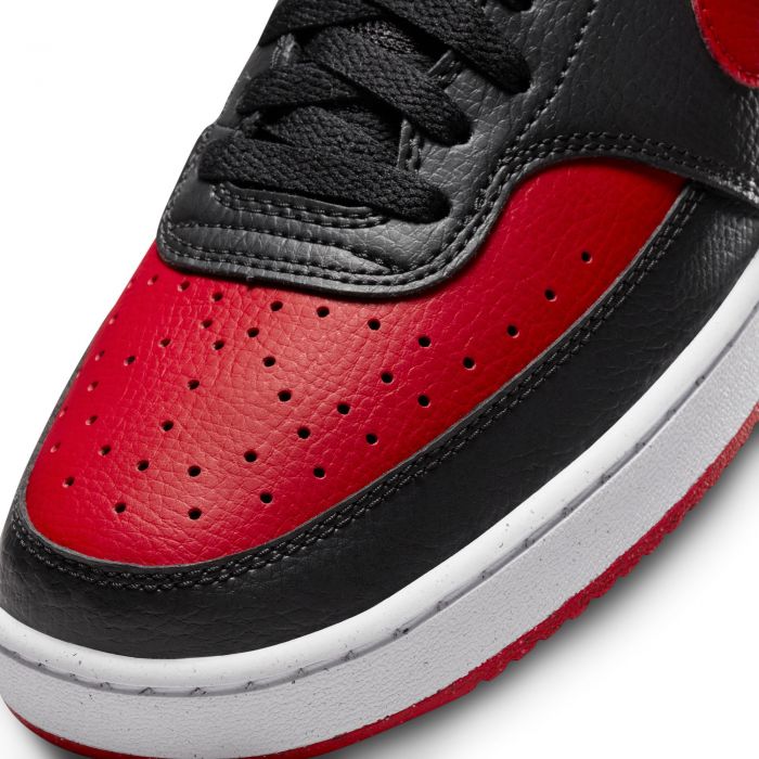 Court Vision Low Next Nature Black/University Red-White
