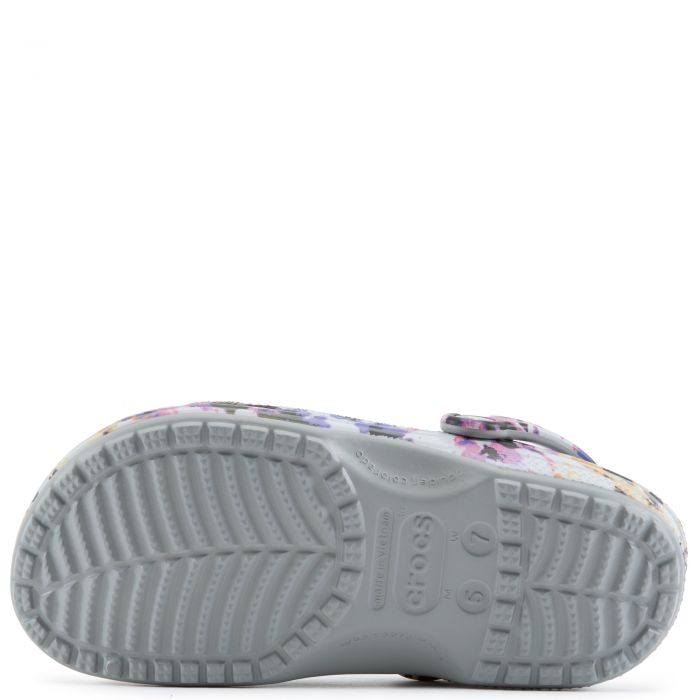 Classic Tie Dye Mania Clog Multi/Light/Grey
