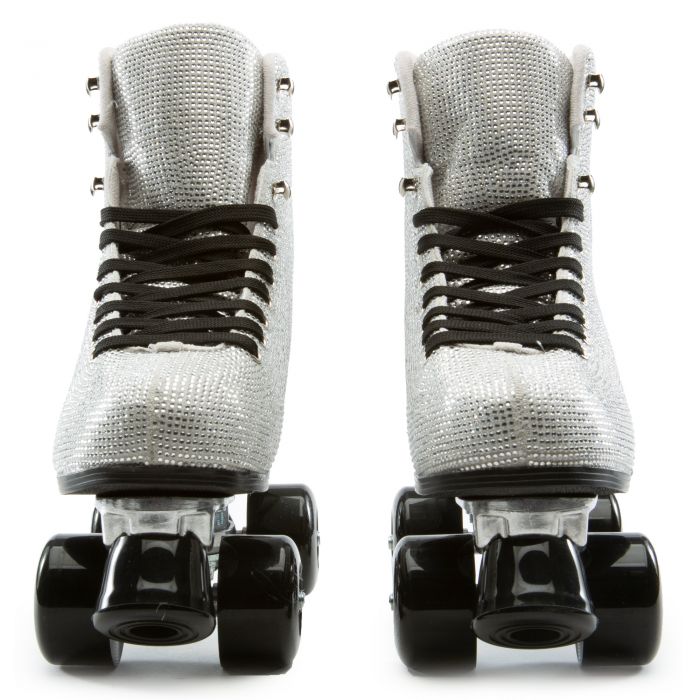 Archie-15 Lace-Up Roller Skates Bling