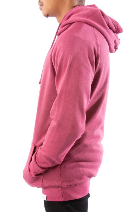 AC/DC Diamond Hoodie Burgundy