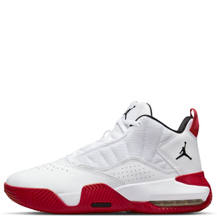 Jordan Mens Stay Loyal - Shoes White/Black/Red Size 12.0