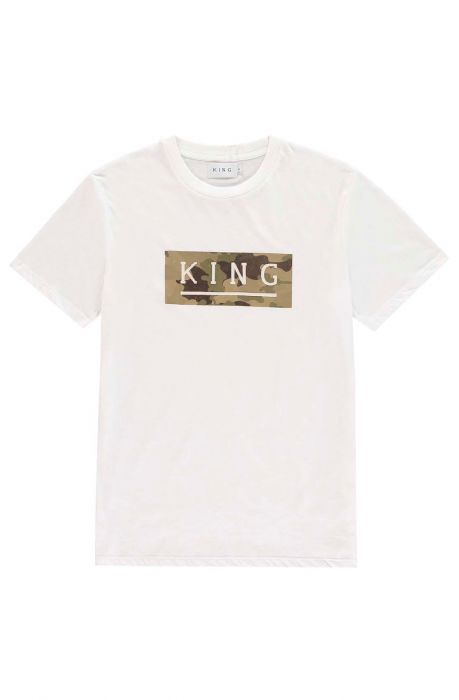 Manor T-Shirt White White Camo