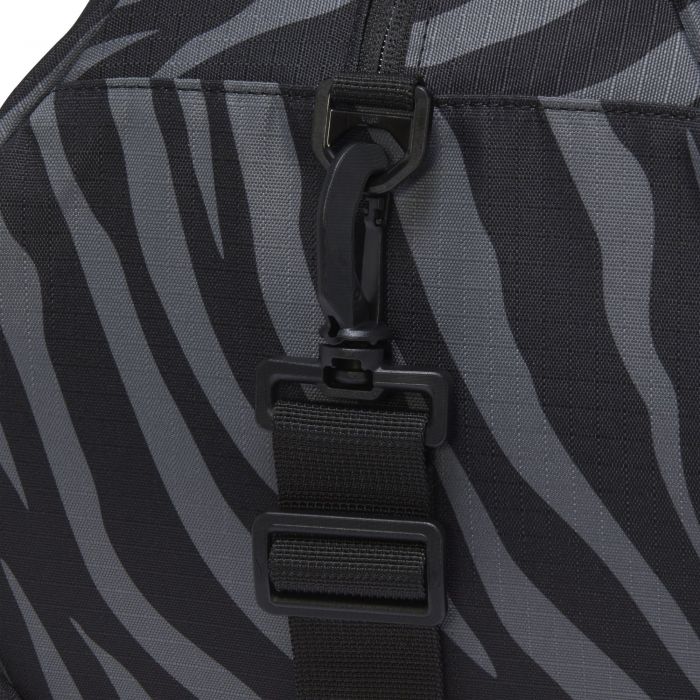 Gym Club Printed Training Duffel Bag Black/Fireberry