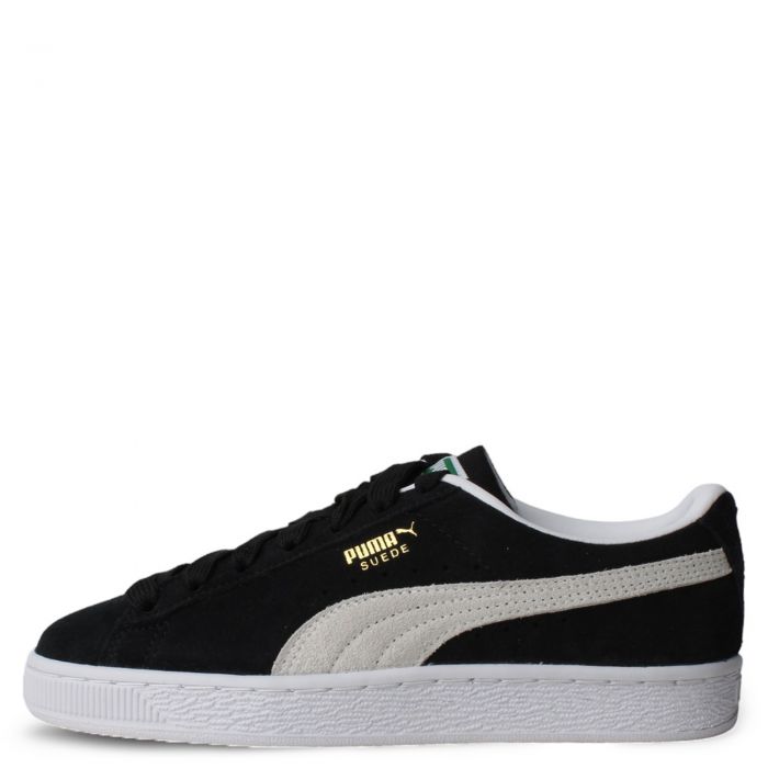 Grade School Suede Classic XXI JR Sneakers  Black/White