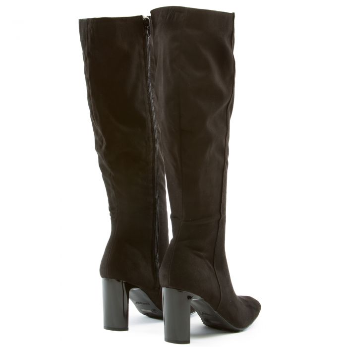 Cup-03 Knee High Boots Black