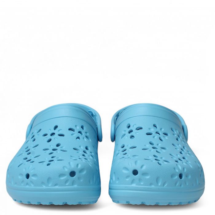 Classic Floral Cut-Out Clog Tinted Glass