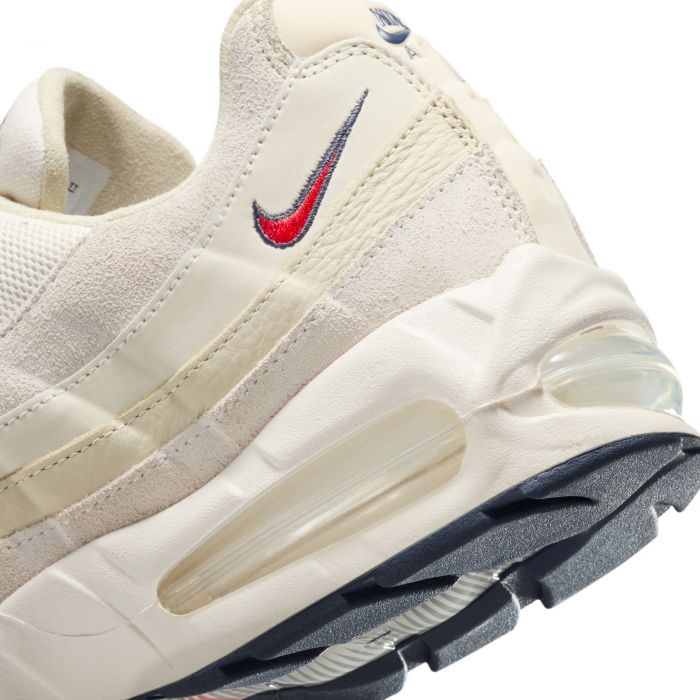 Air Max 95 OG Pale Ivory/University Red-Lt Khaki-Sail
