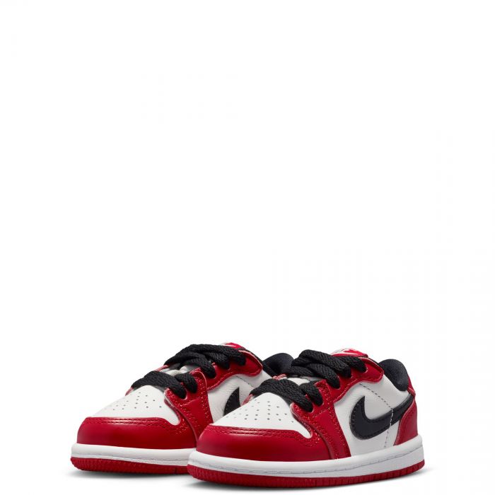 Pre-School Jordan 1 Retro Low OG Chicago Varsity Red/Black-Summit White
