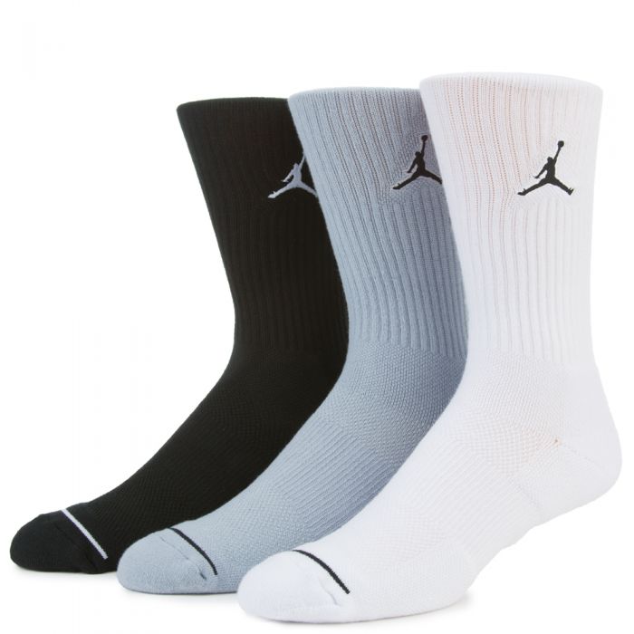 JORDAN Unisex Jumpman Crew Sock (3 Pack) SX5545 019 - Shiekh