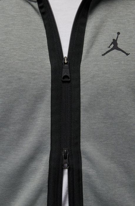 Dri-FIT Sport Air Fleece Full-Zip Hoodie Dk Grey Heather/Black