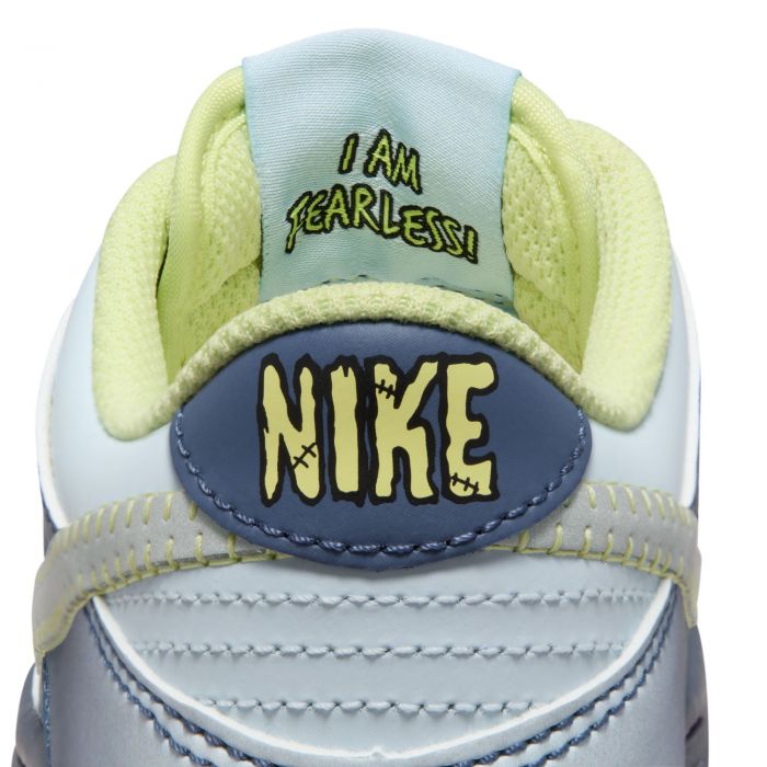 Grade School Dunk Low Diffused Blue/Blue Tint-Luminous Green