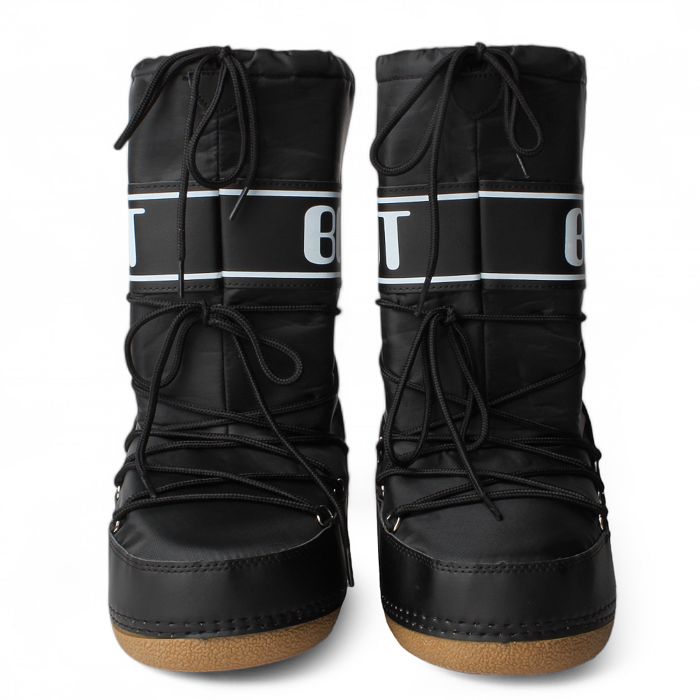Jupiter-03 Fluffy Snow Boot  Black