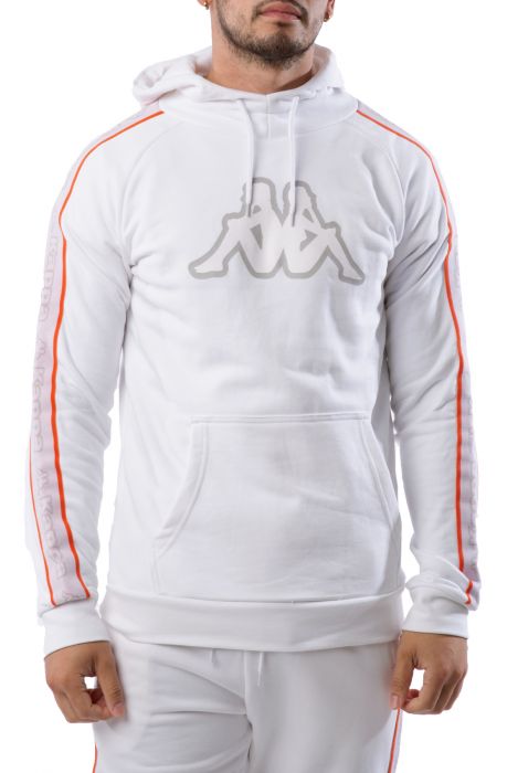 Logo Tape Apetid 2 Hoodie White/Grey