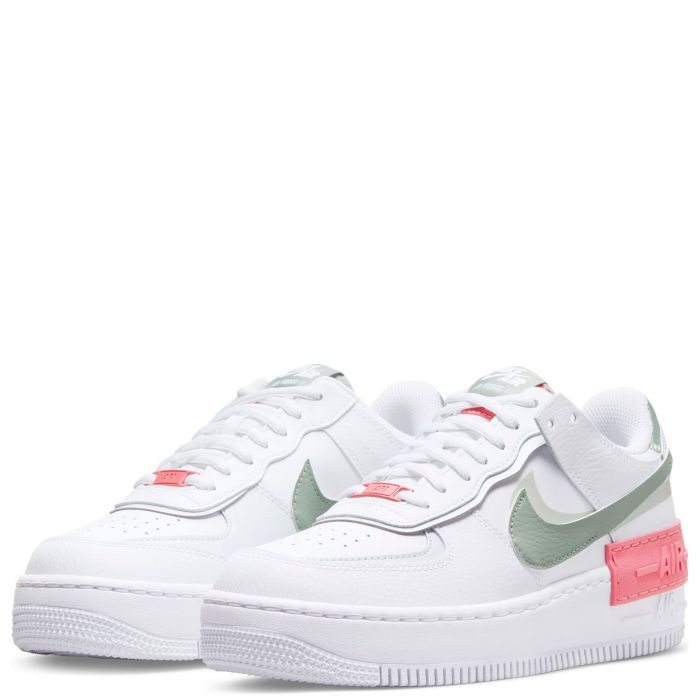 Air Force 1 Shadow White/Jade Smoke-Seafoam-Archaeo Pink