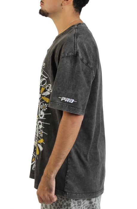 MLB San Diego Padres Eternal Skull T-Shirt  Washed Black