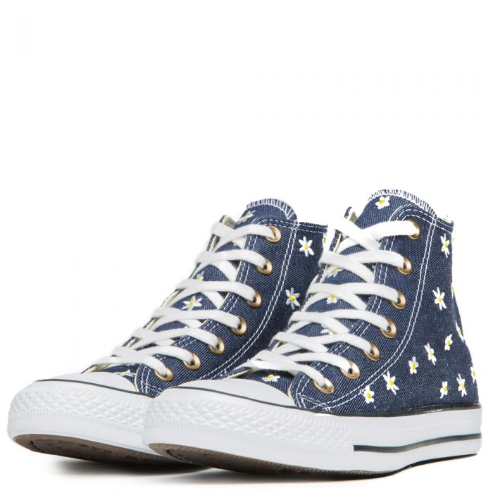 womens denim converse trainers