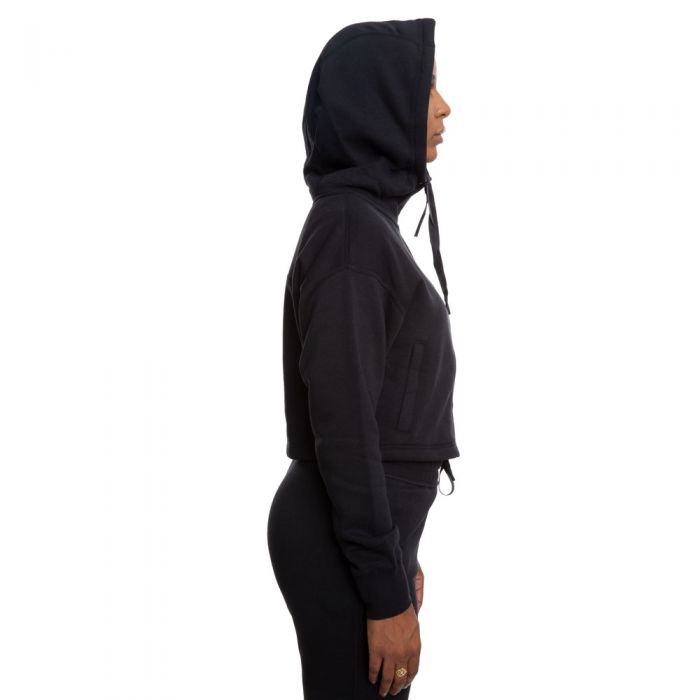 NIKE AIR FULL-ZIP HOODIE BLACK/WHITE