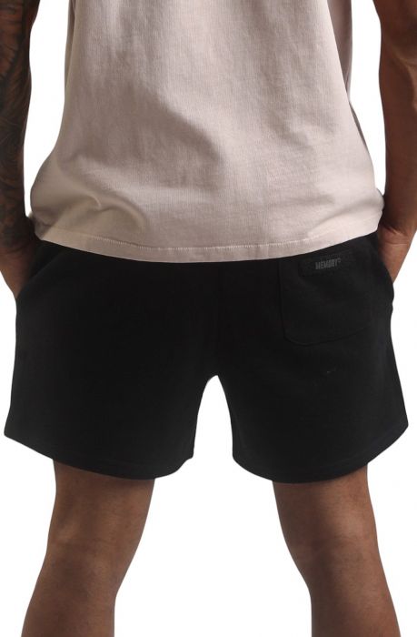 Mash Up Sweat Short  Black
