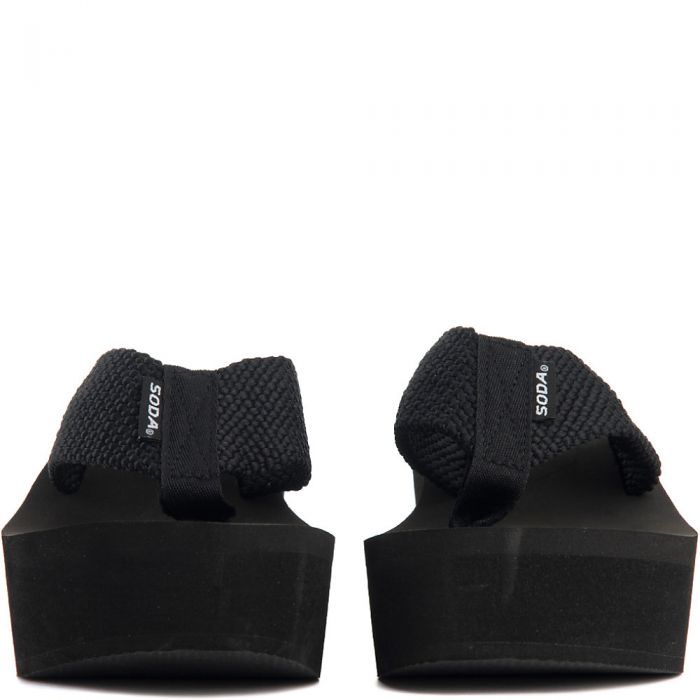 Women's Oxley-S Thong Platform Sandal Black