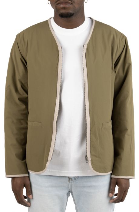 Reversible Liner Jacket Cream/Sage