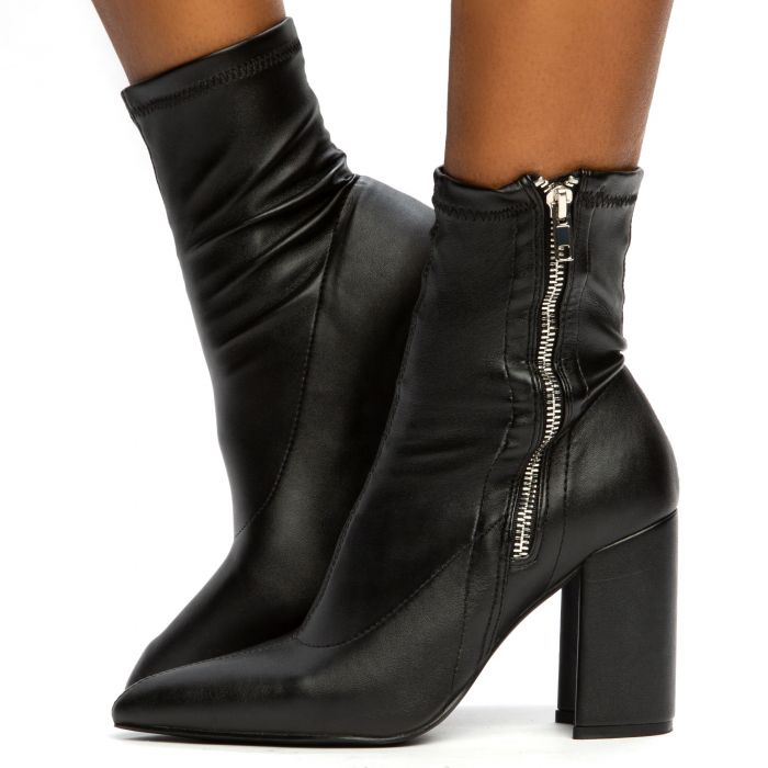 2in heel booties