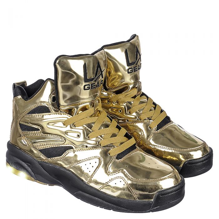 Men's L.A. Lights Athletic Lifestyle Sneaker Gold/Black