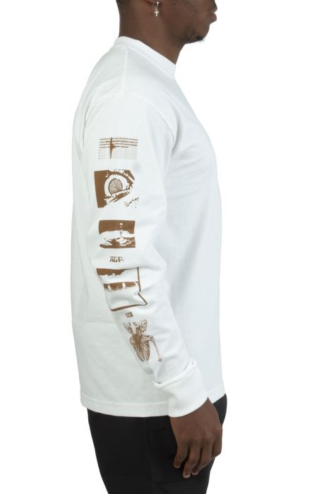 Outer Limits Long Sleeve Tee White