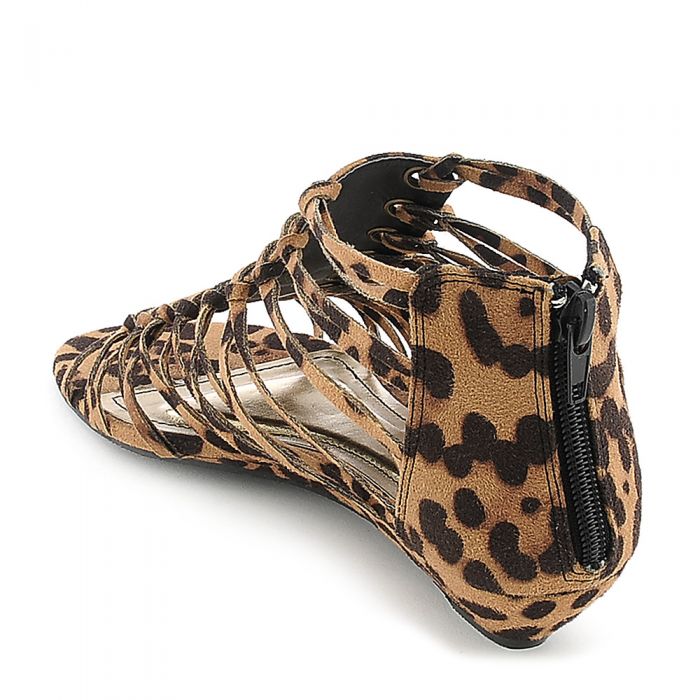 Dalinda-34 Strappy Sandal Leopard Print Leopard Print