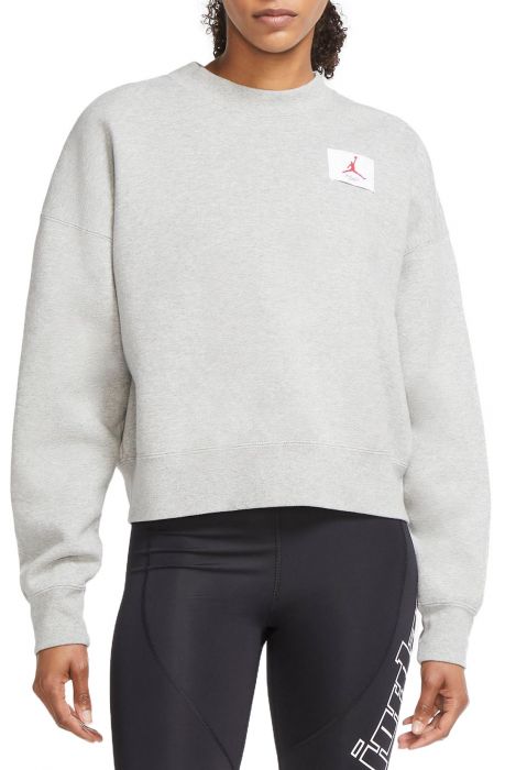 Flight Fleece Top DK Grey Heather
