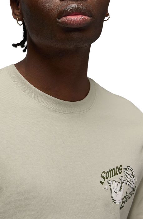 Jordan T-Shirt Light Stone/Legion Green