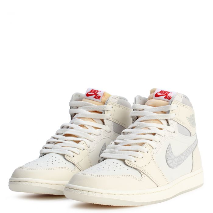 Air Jordan 1 High OG Sail  Sail/University Red-Pale Ivory