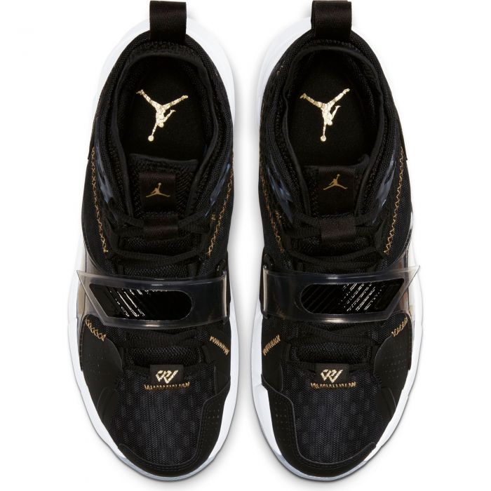 Jordan Why Not Zer0.3 Black/Metallic Gold-White