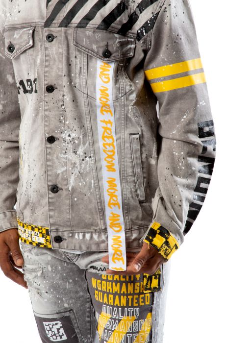 Caveat Denim Jacket Grey