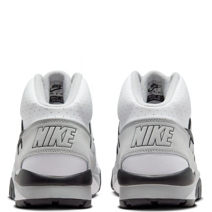 Air Trainer SC High White/Black-Lt Smoke Grey