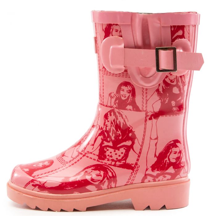 (PS) Hannah Montana Rain Boot Pink/Red