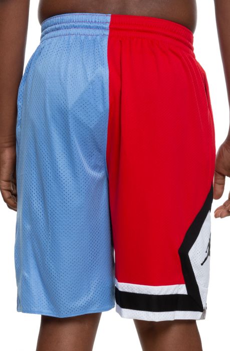 Jordan Phase 23 Basketball Shorts - White/Blue/Red
