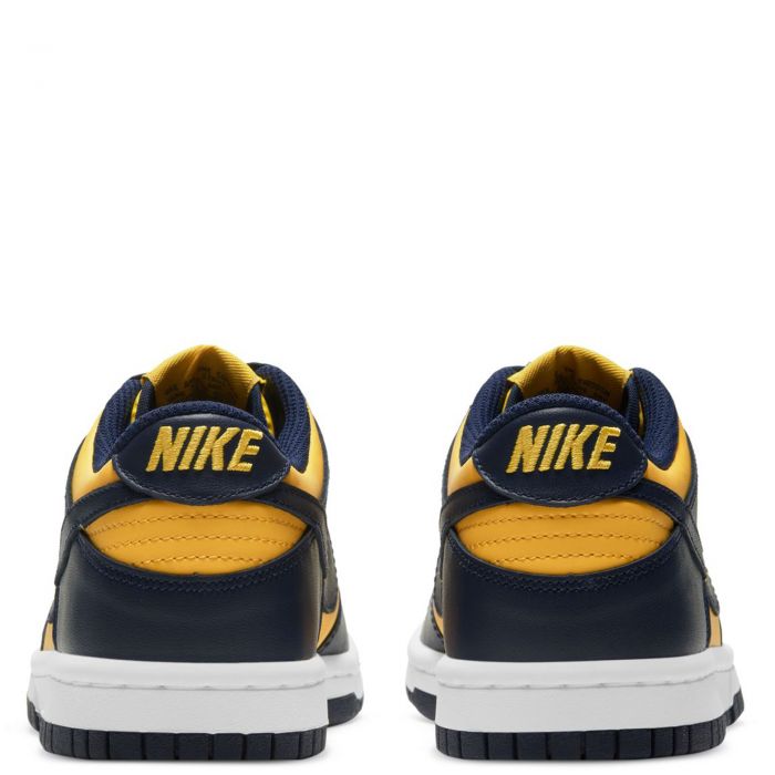 Grade School Dunk Low  Varsity Maize/Midnight Navy-White