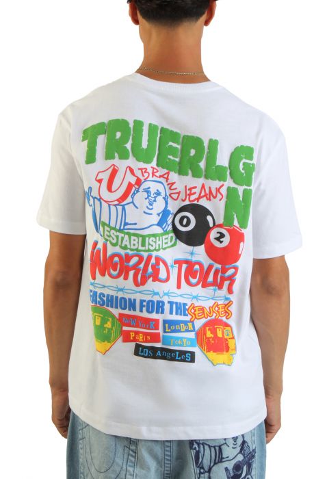 Billard Buddha Logo T-Shirt  White