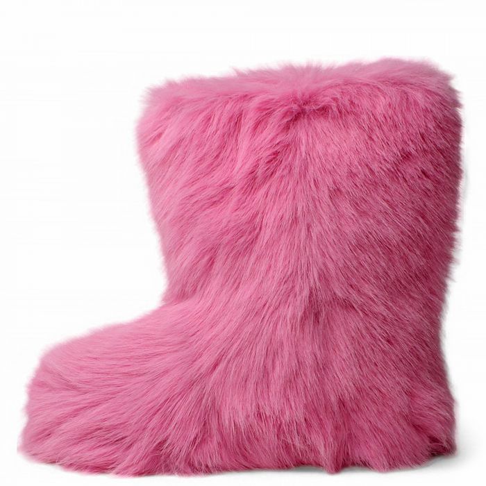 MELANIE-21 Fur Boot Pink