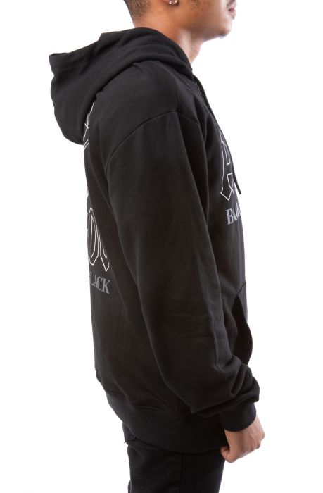 Back In Black Hoodie Black