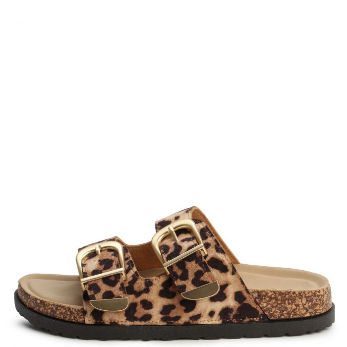 Ash-63 2 Buckle Sandal Brown