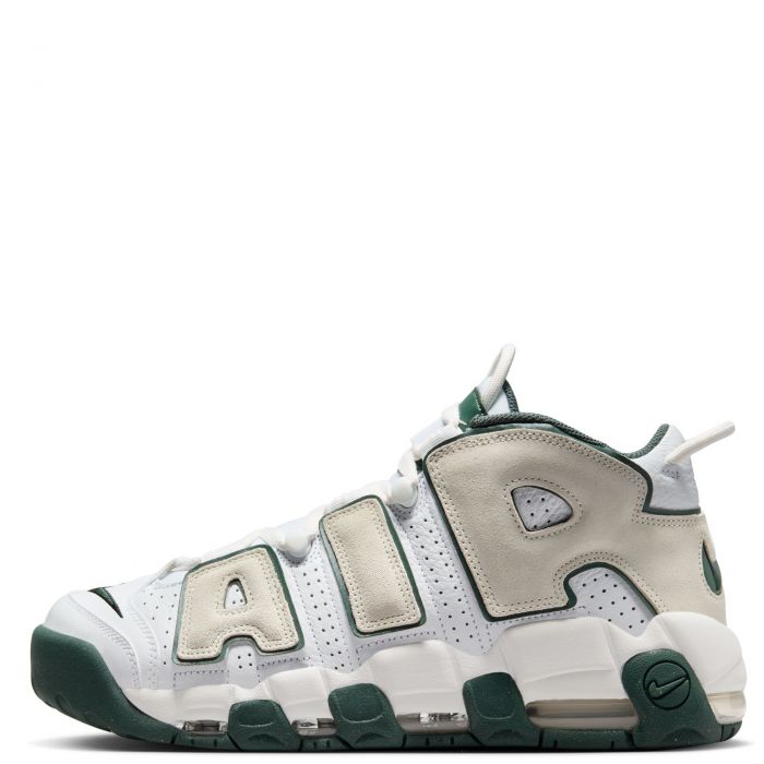 Air More Uptempo '96 White/Sea Glass-Vintage Green
