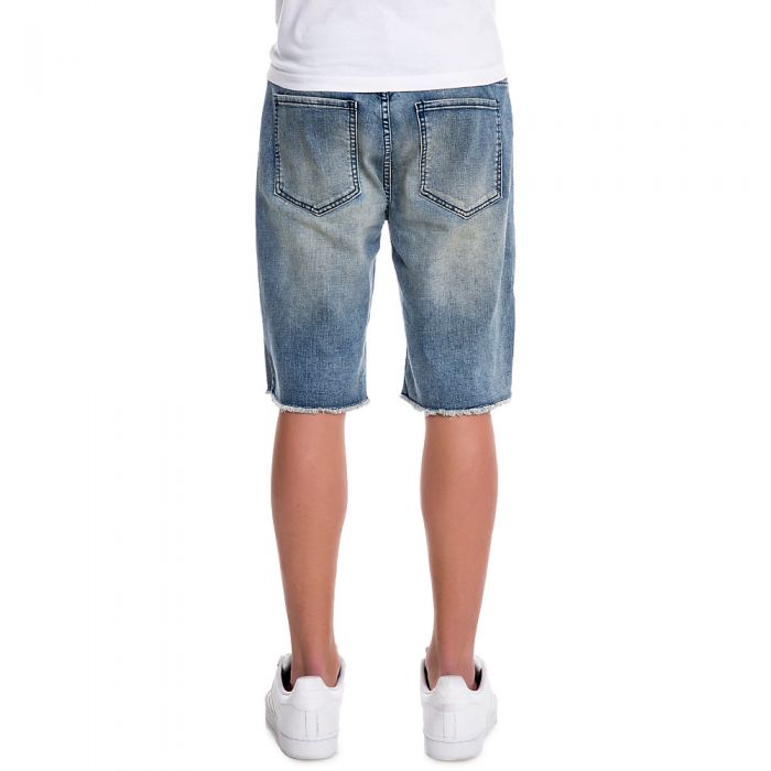 Men's Antique Cutoff Shorts Blue