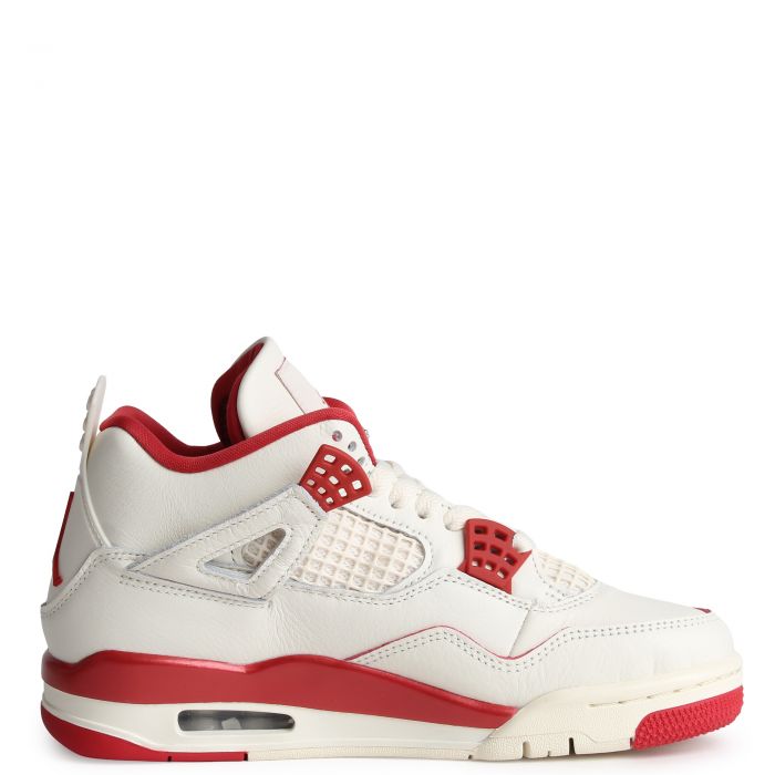 Air Jordan 4 Retro Valentine's Day  Pale Ivory/Sierra Red-Tough Red
