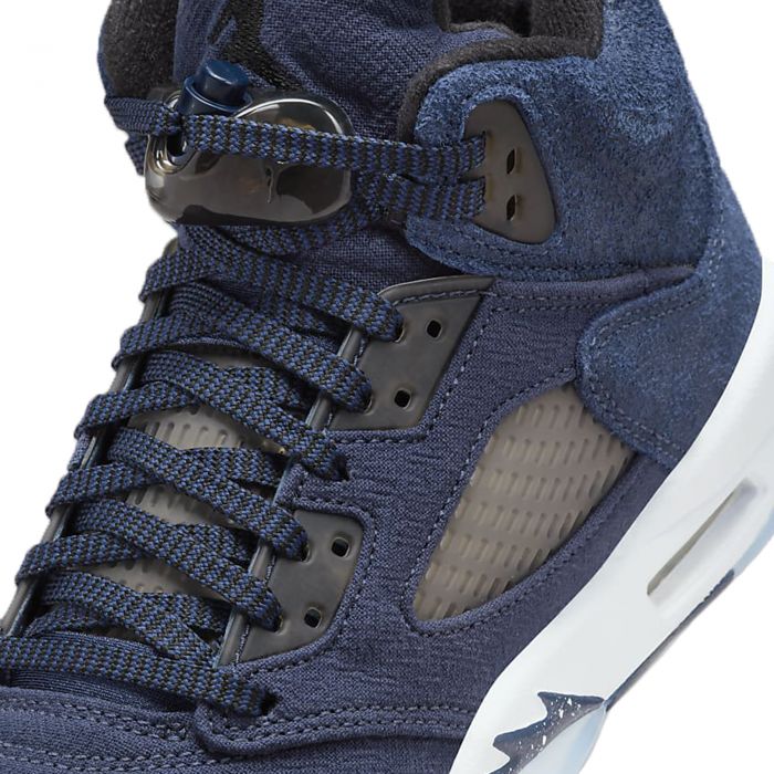 Grade School Air Jordan 5 Retro SE Midnight Navy/Black-Football Grey