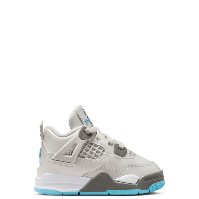 Toddler Jordan 4 Retro Blue Chill Photon Dust/Blue Chill-Flat Pewter-White